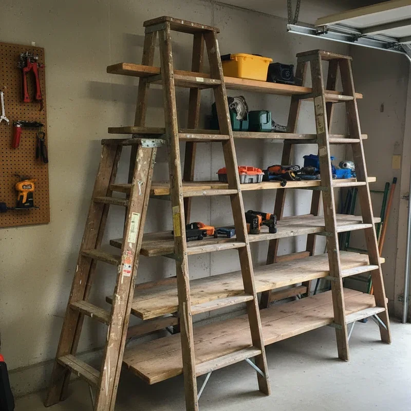 DIY Garage Shelving Ideas