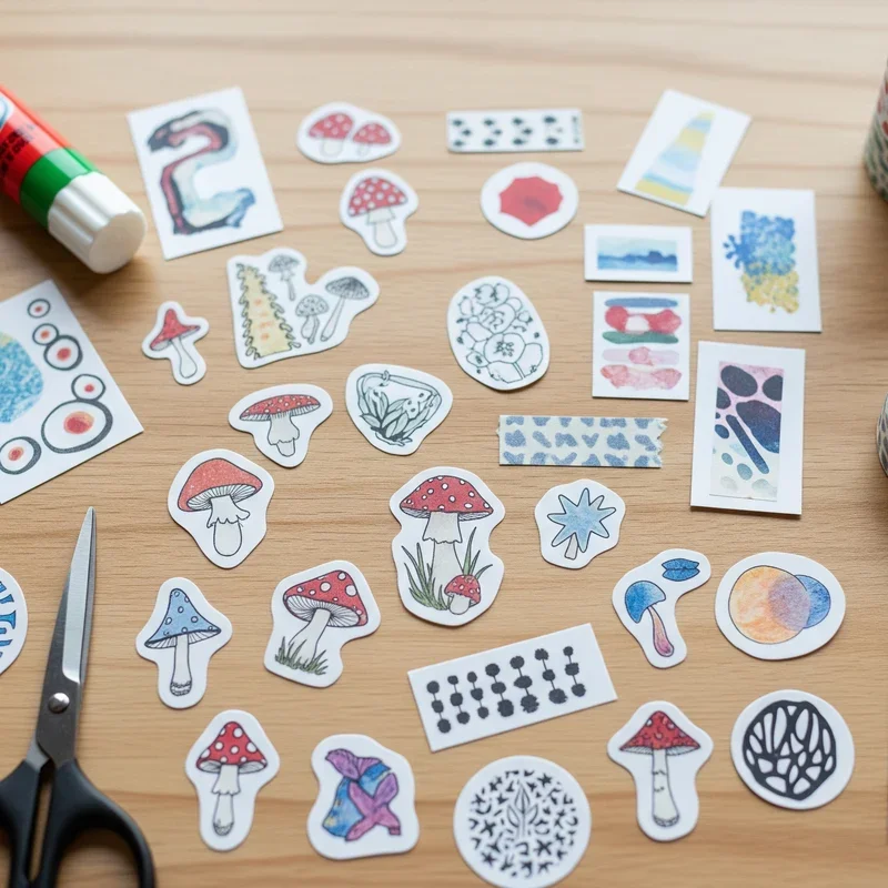 How to Make DIY Stickers for Journals and Crafts