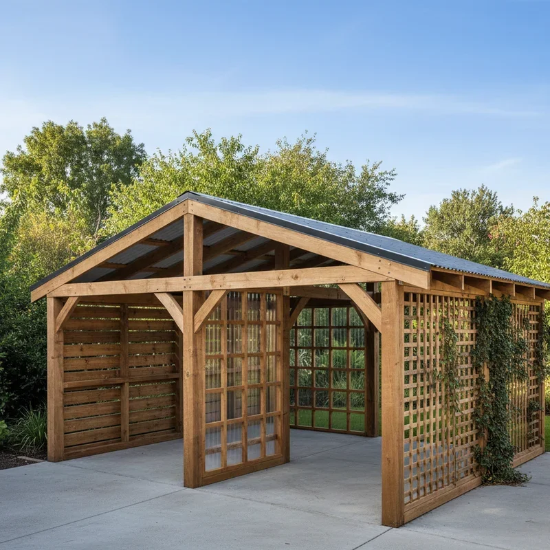 DIY Enclosed Carport Ideas