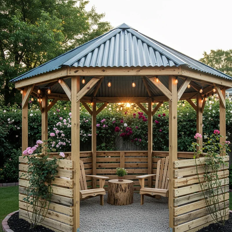 15 DIY Gazebo Ideas to Build a Relaxing Retreat