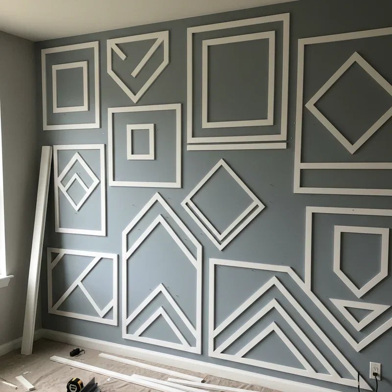 DIY Wall Molding Ideas