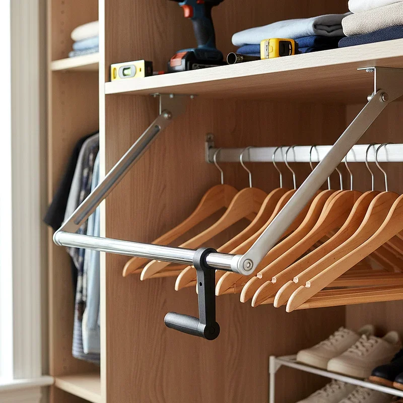 DIY Closet Rod Ideas