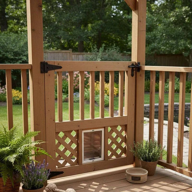 DIY Deck Gate Ideas