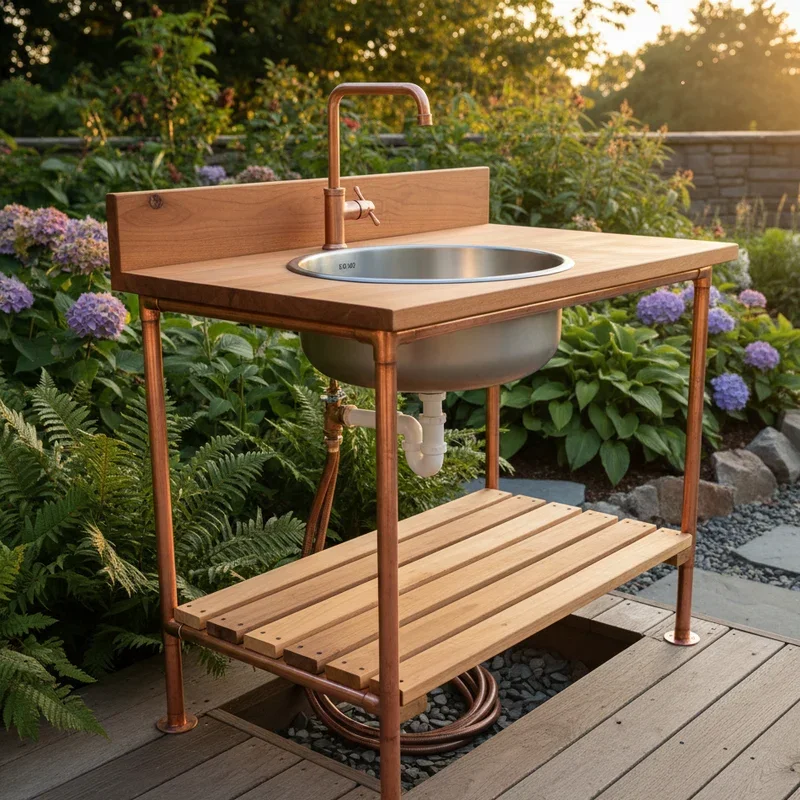 DIY Outdoor Sink Ideas