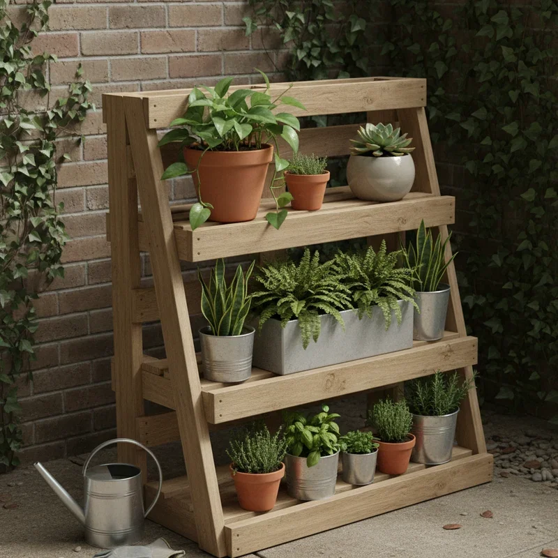 15 DIY Plant Stand Ideas to Elevate Your Greens