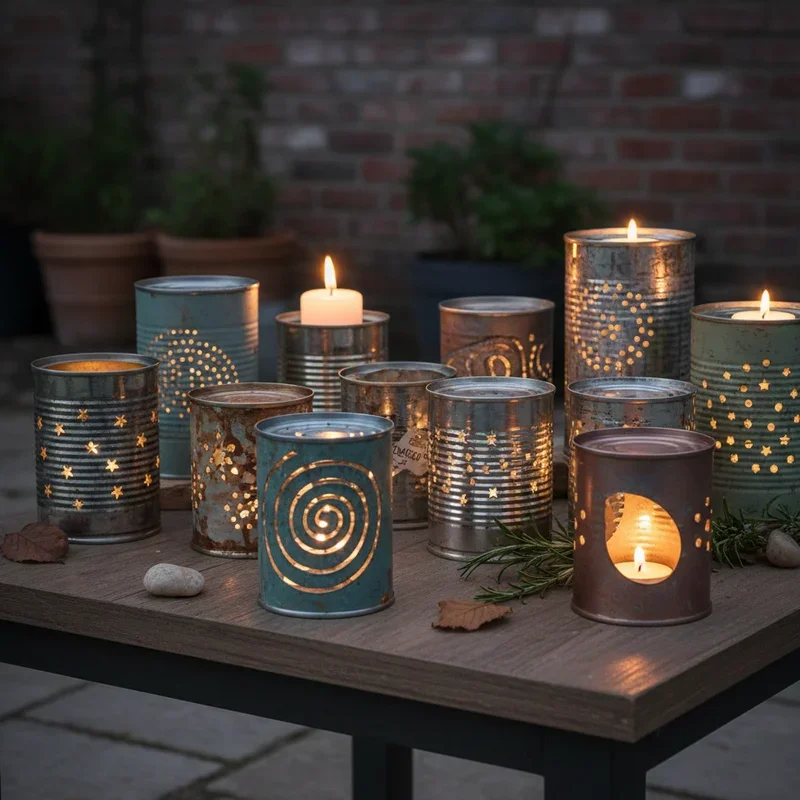 Creative Recycled Tin Can Craft Ideas