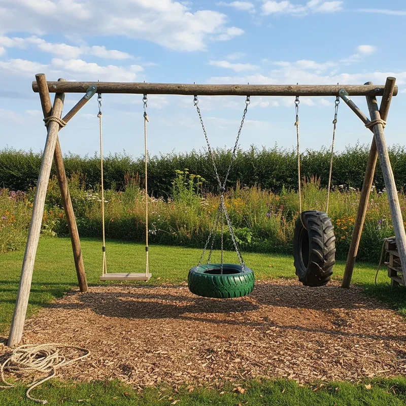 DIY Swing Set Ideas