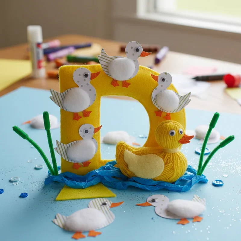 Letter D Craft Ideas