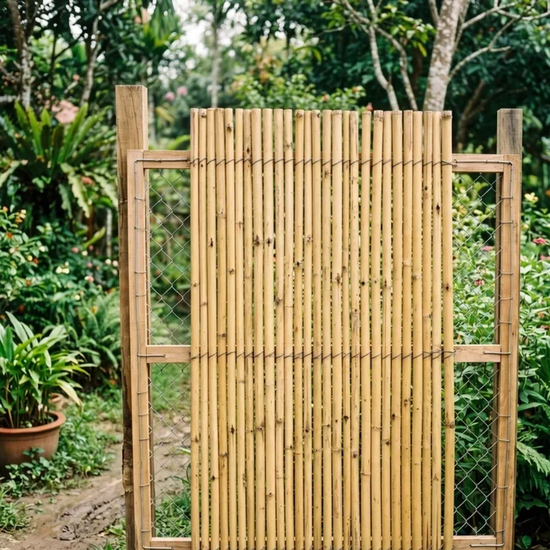 DIY Bamboo Fence Ideas