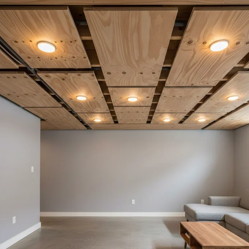 DIY Basement Ceiling Ideas