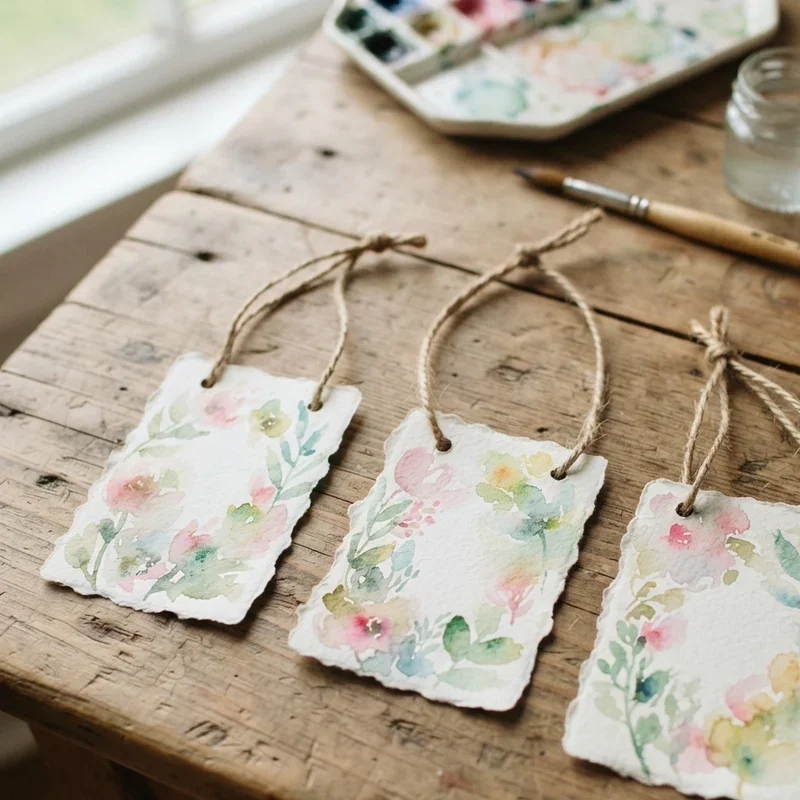 Handmade Name Tag Ideas