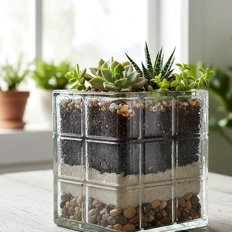 Glass Block Craft Ideas