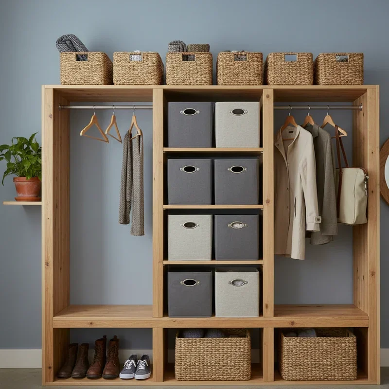 DIY Entryway Closet Ideas