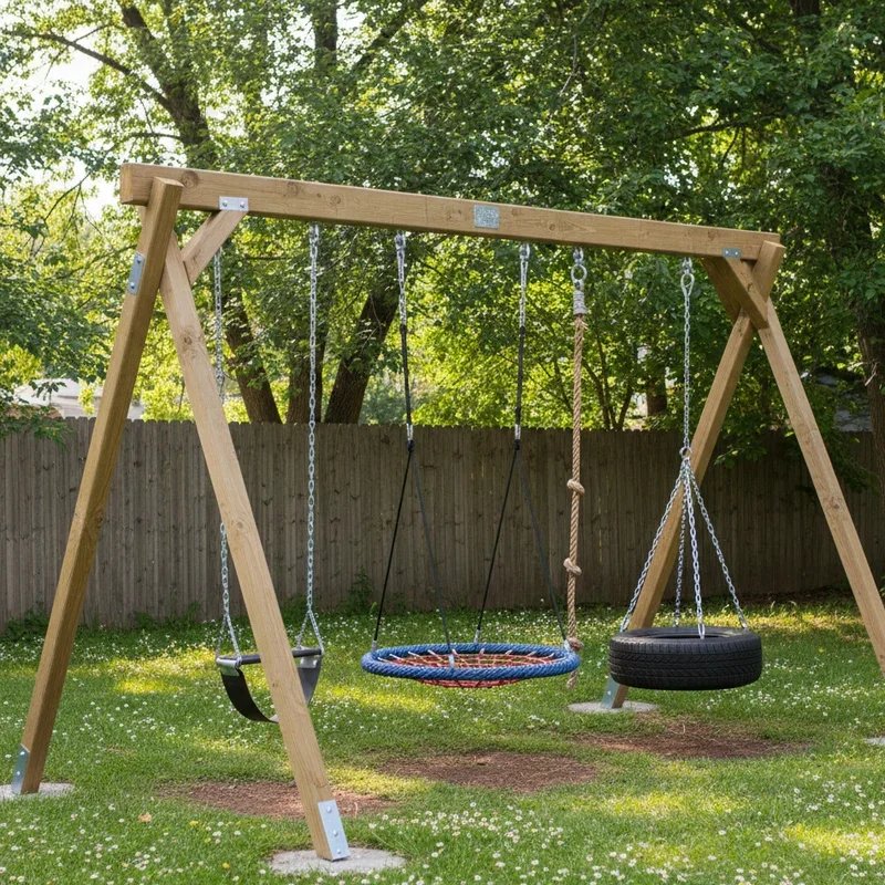 DIY Swing Set Ideas