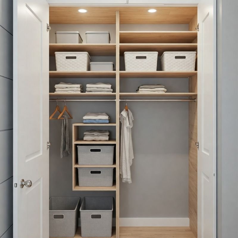 15 DIY Small Closet Ideas for Smart Organization