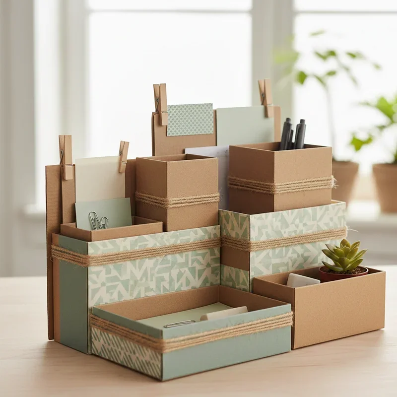 DIY Desk Organizer Ideas