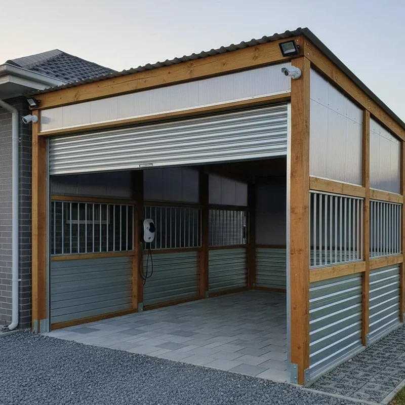 DIY Enclosed Carport Ideas