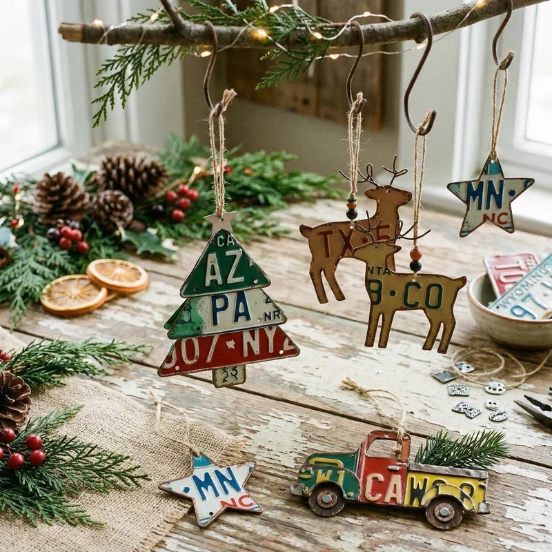 License Plate Craft Ideas