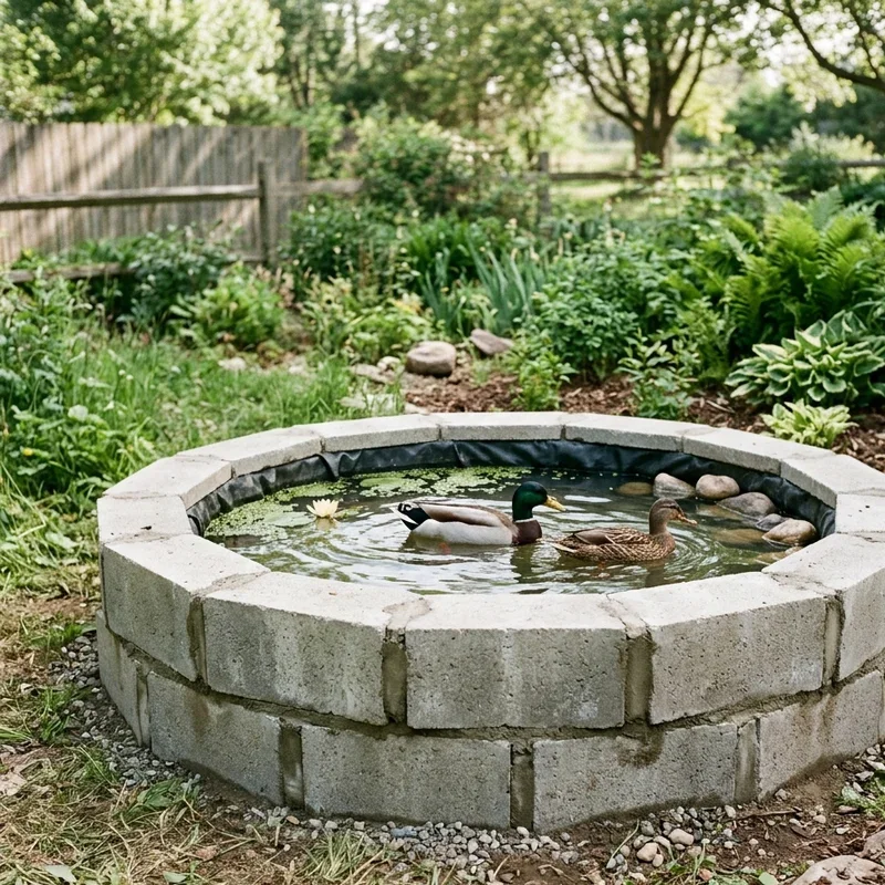 DIY Duck Pond Ideas