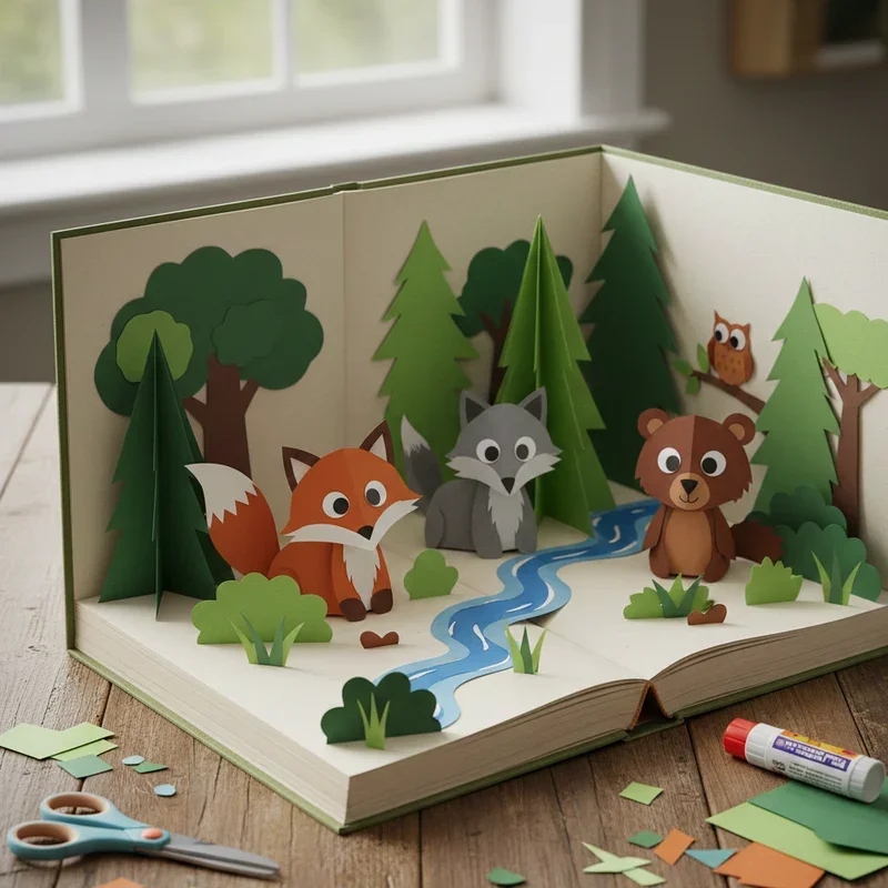 Story Book Craft Ideas