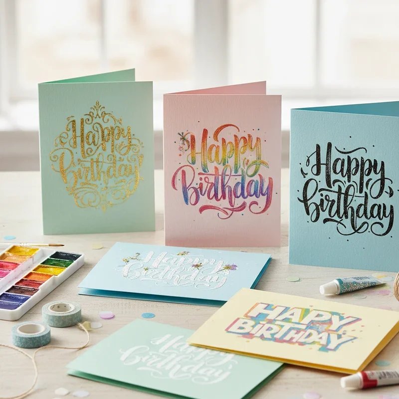 Handmade Birthday Card Ideas
