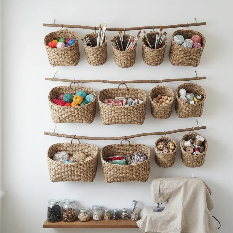 Craft Storage Ideas for Small Spaces