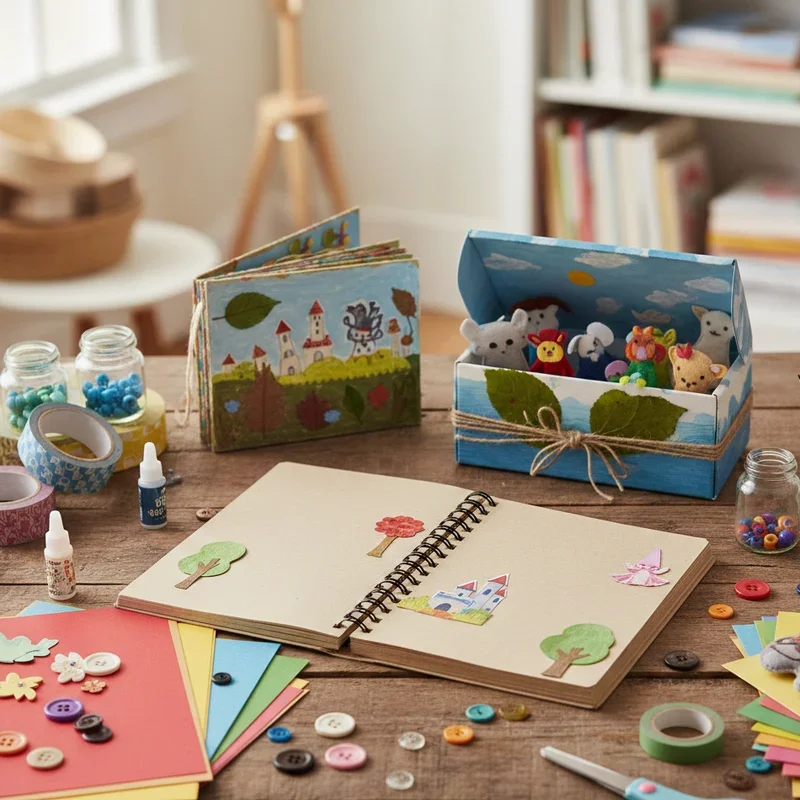 Story Book Craft Ideas