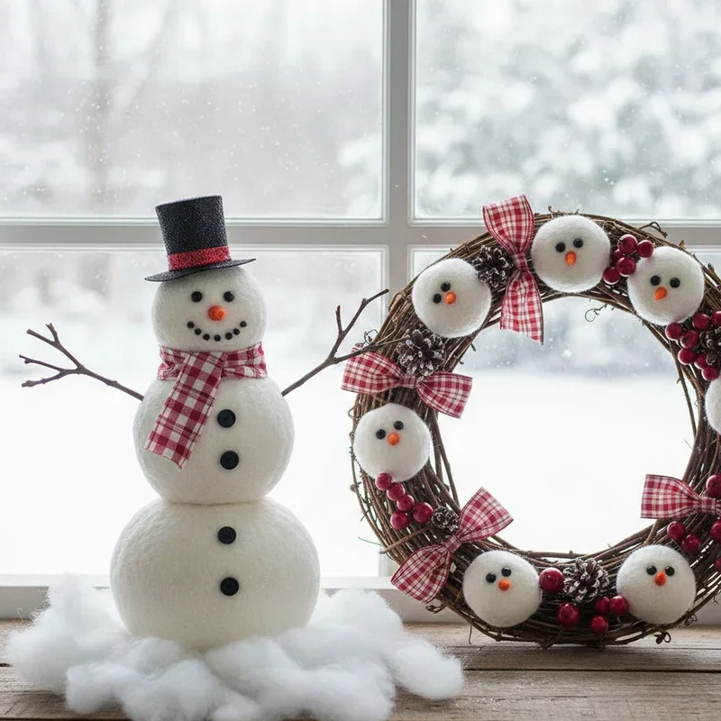 Snowman Craft Ideas for Adults