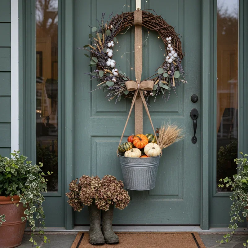 15 DIY Front Door Decor Ideas to Refresh Your Entryway
