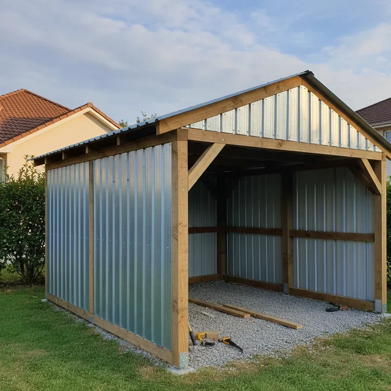 DIY Enclosed Carport Ideas