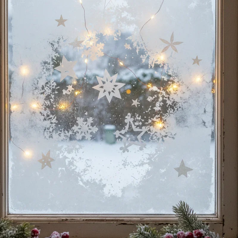 DIY Christmas Window Ideas