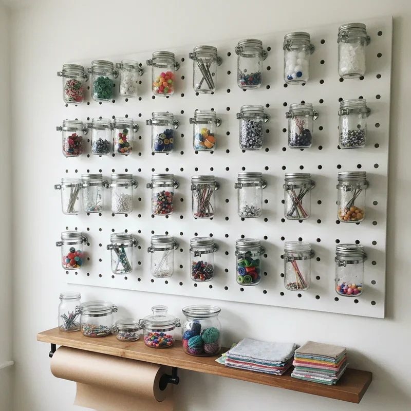 Craft Storage Ideas for Small Spaces