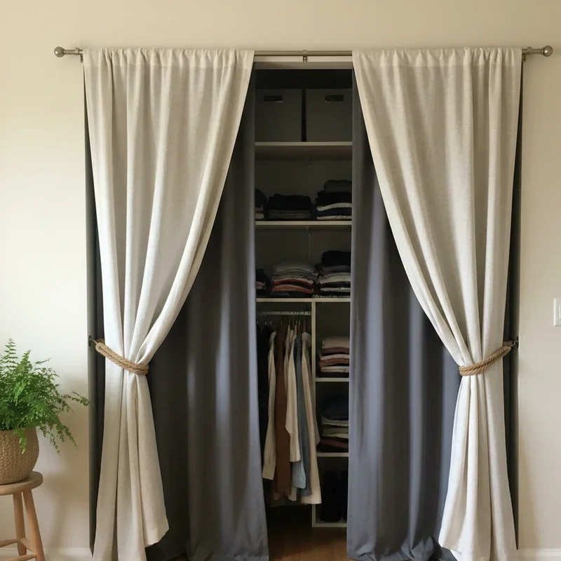 DIY Closet Door Ideas