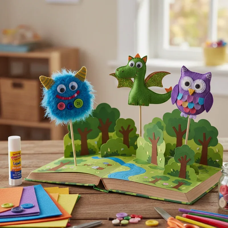 Story Book Craft Ideas