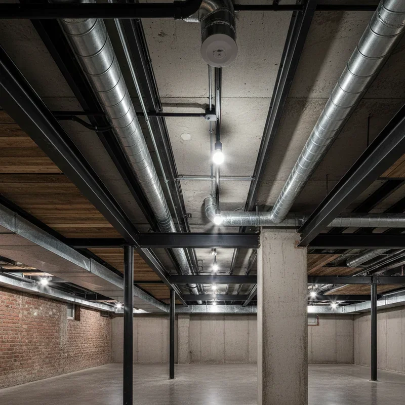 DIY Basement Ceiling Ideas