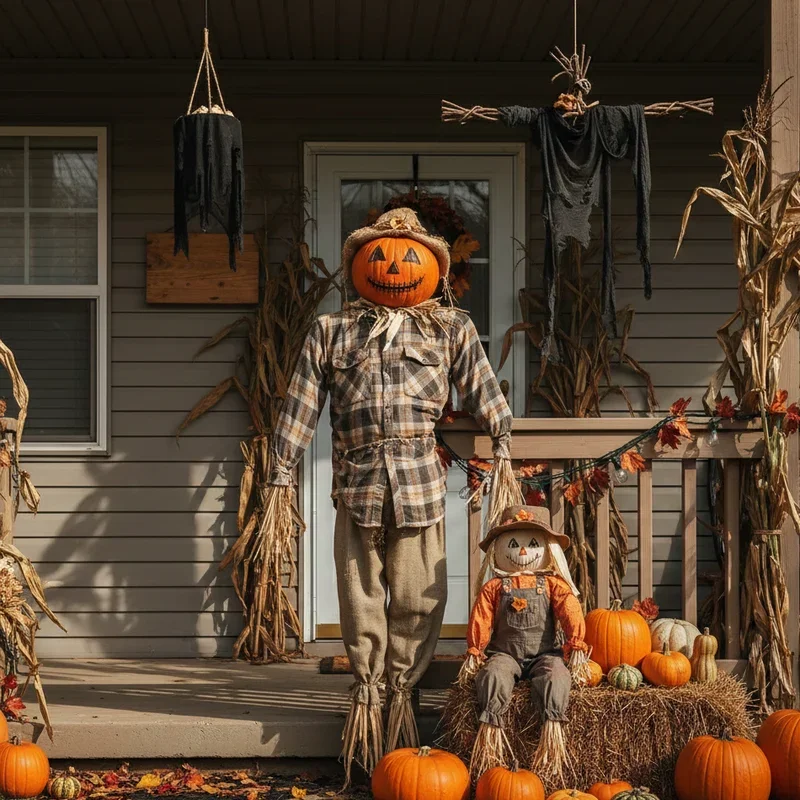 DIY Halloween Front Porch Ideas