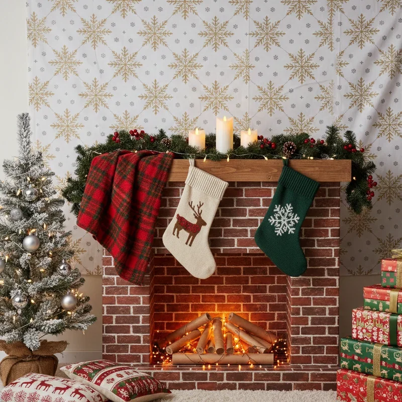 DIY Christmas Backdrop Ideas