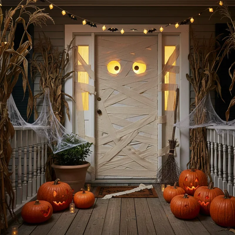 DIY Halloween Front Porch Ideas