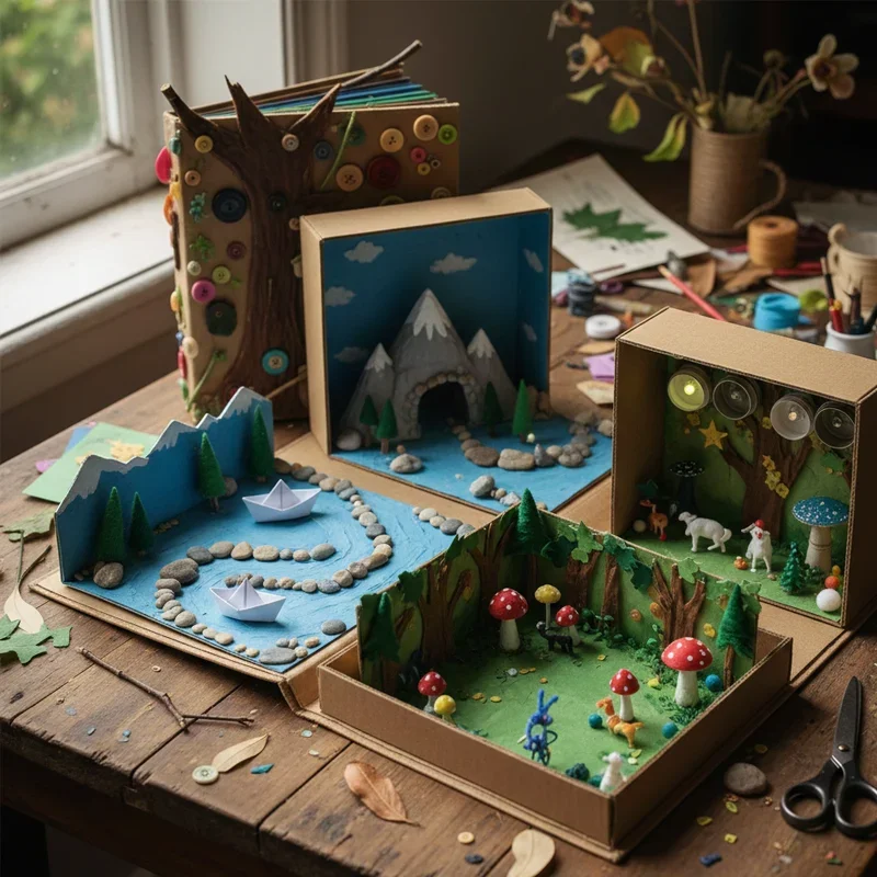 Story Book Craft Ideas
