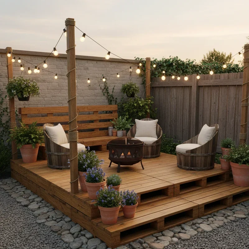 15 DIY Back Patio Ideas to Upgrade Your Outdoor Living Space