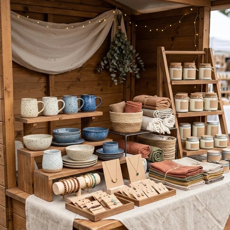 Craft Show Booth Display Ideas