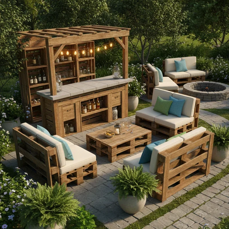 DIY Patio Furniture Ideas