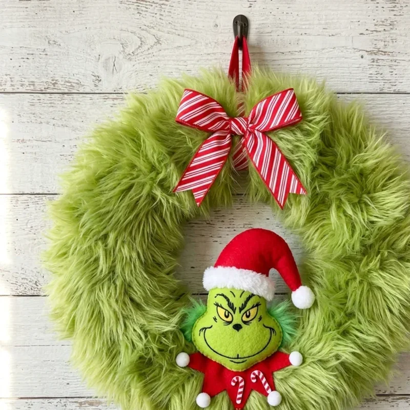 DIY Grinch Wreath Ideas