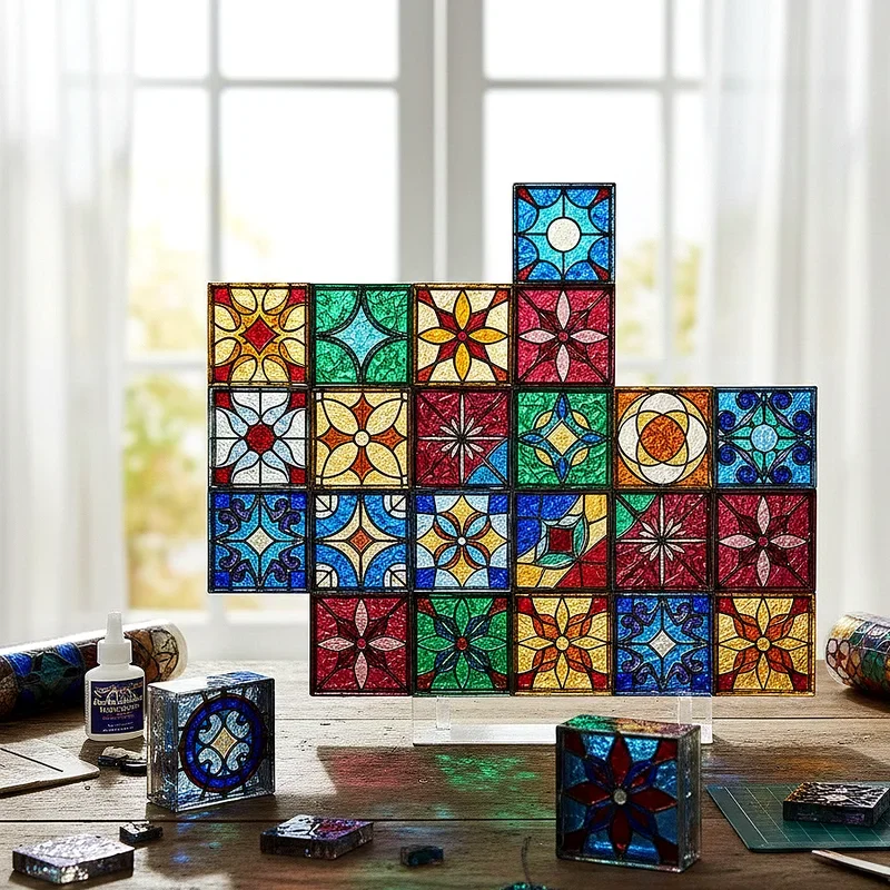 Glass Block Craft Ideas