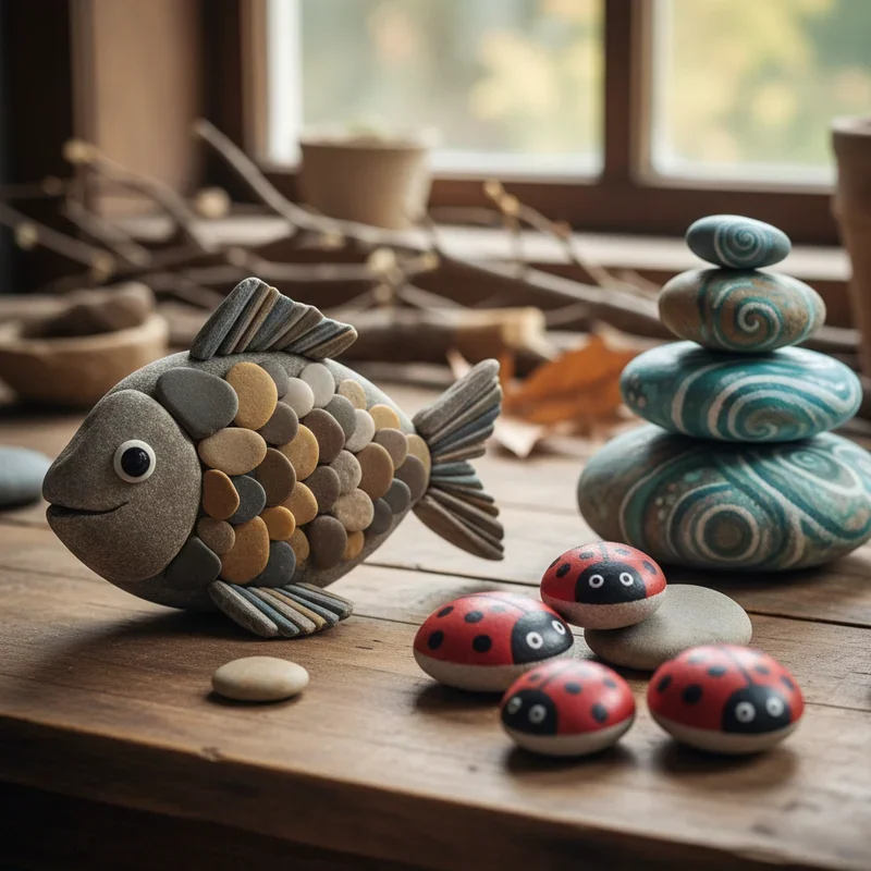 15 River Rock Craft Ideas Perfect for Nature Lovers