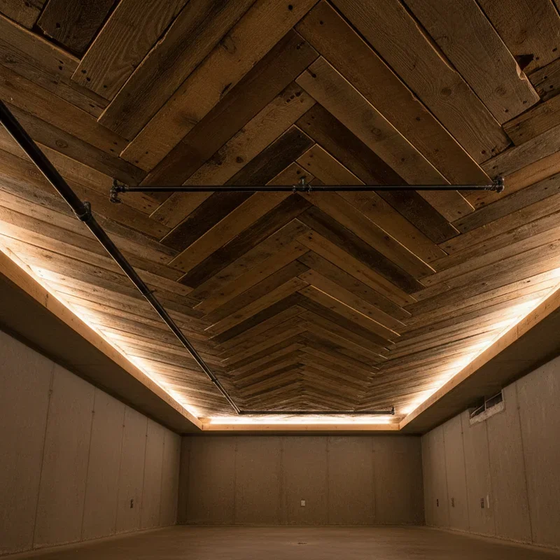 DIY Basement Ceiling Ideas