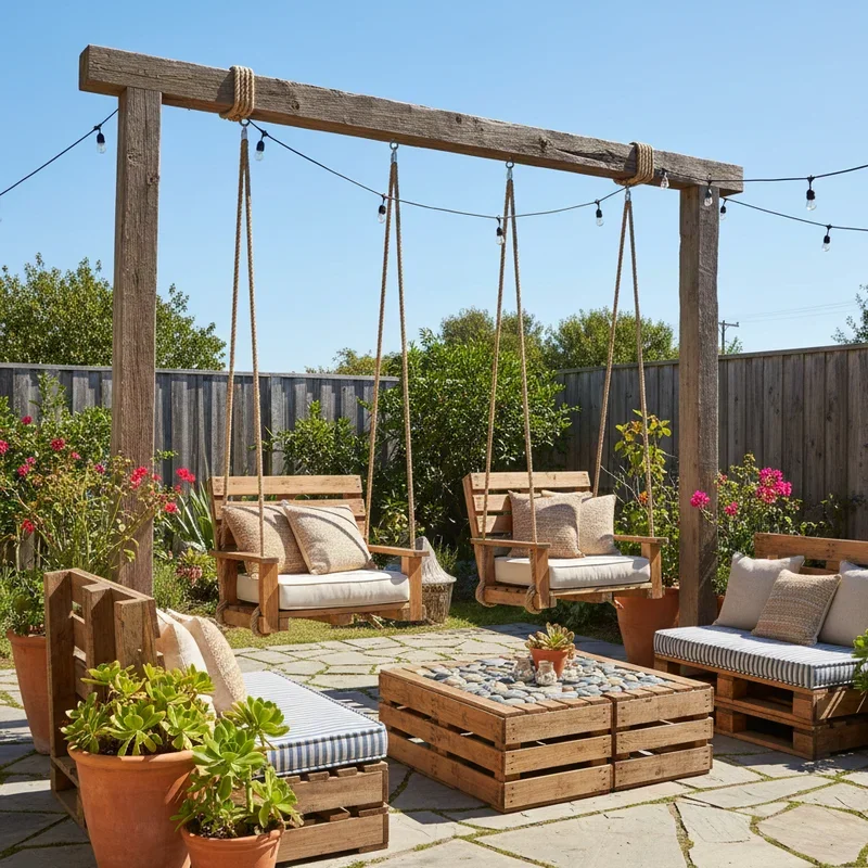 DIY Patio Furniture Ideas
