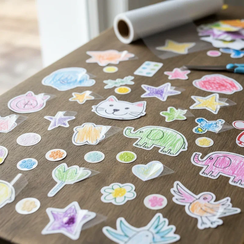 Homemade Stickers Ideas