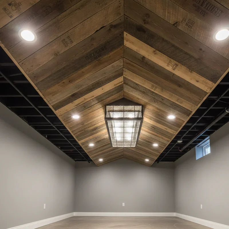 DIY Basement Ceiling Ideas