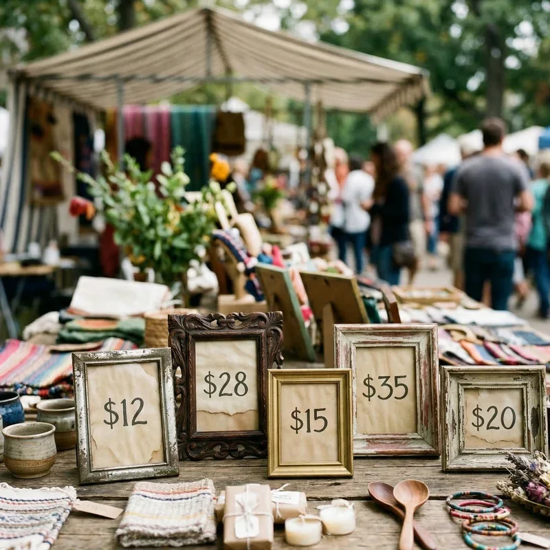 Craft Fair Price Display Ideas